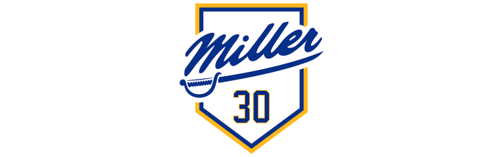Ryan Miller #30 banner logo
